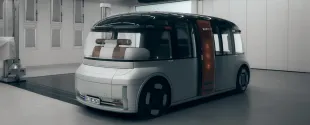 Covestro's sustainable solutions power self-driving minibus
