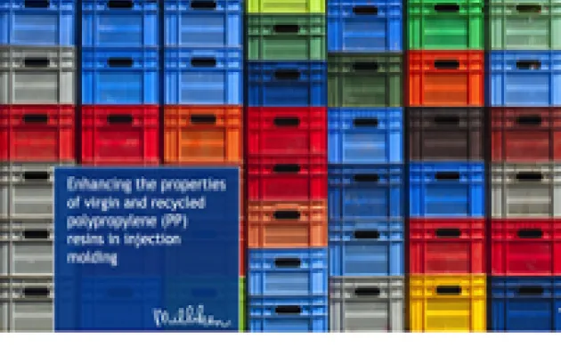 Enhancing the properties of virgin and recycled polypropylene (PP) resins in injection molding