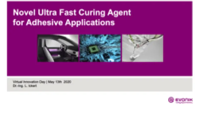 New ultra-fast curing agent for adhesives applications