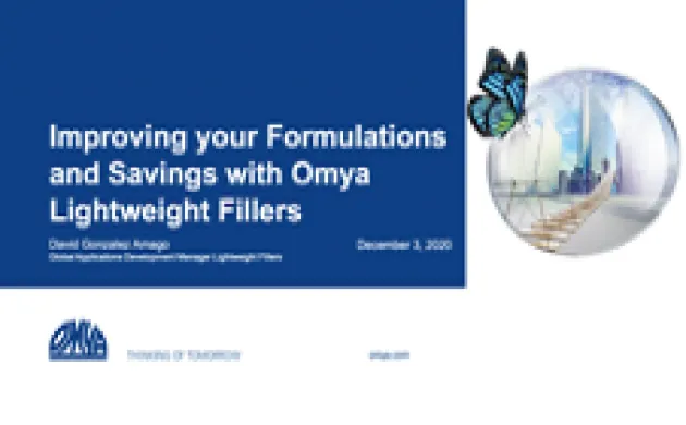 Omya Lightweight Fillers
