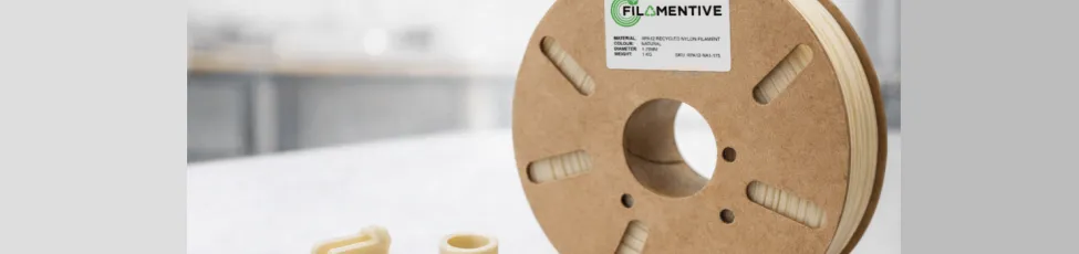 Filamentive launches recycled nylon filament made from PA12 powder waste