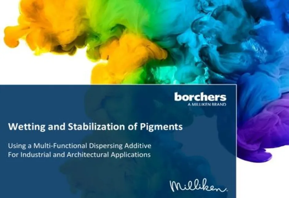 Pigment wetting and stabilization